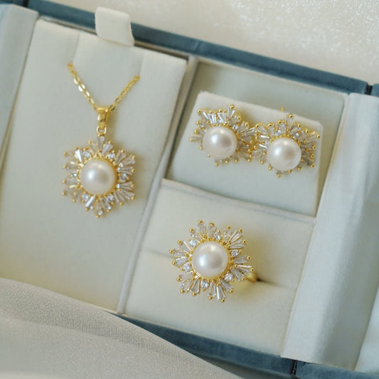 Snowflake Pearl Set