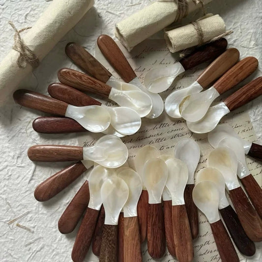 Shell & Rosewood Spoon