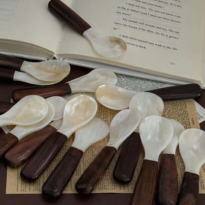 Shell & Rosewood Spoon