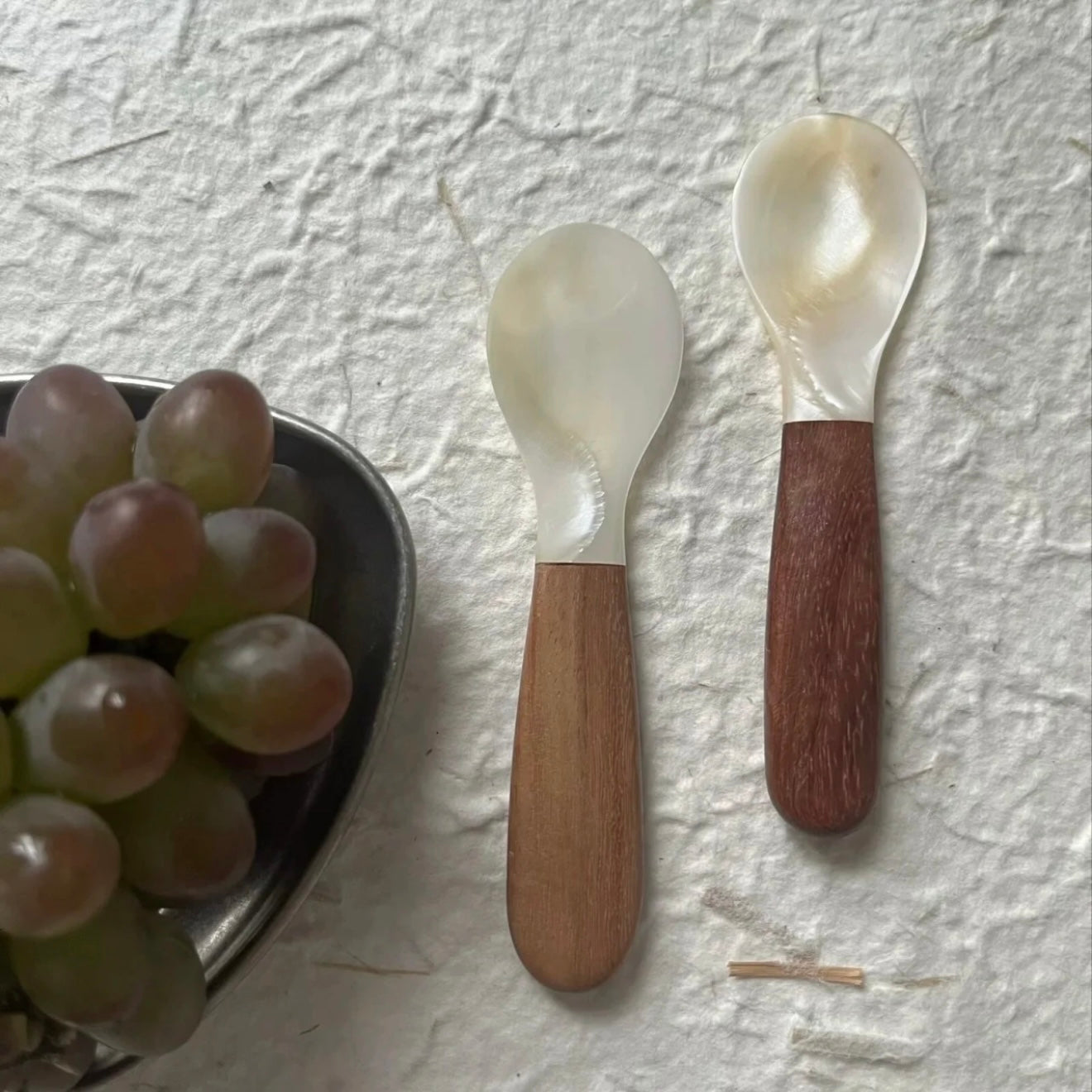 Shell & Rosewood Spoon
