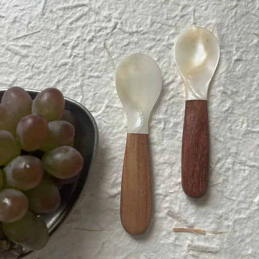 Shell & Rosewood Spoon