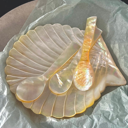 Golden Shell Spoon