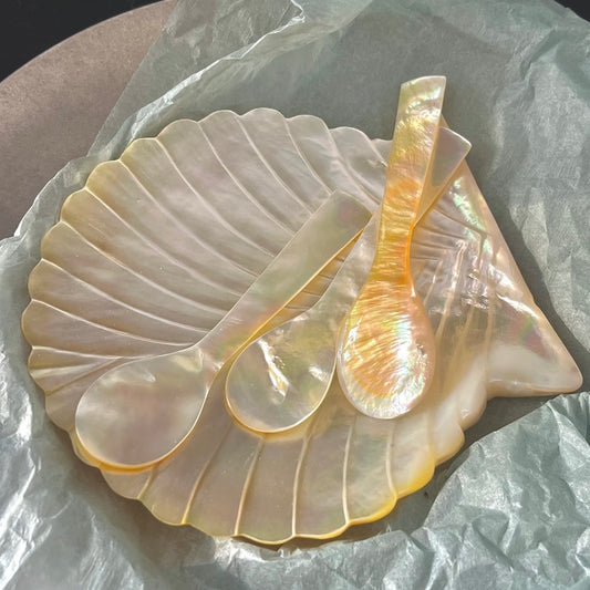 Golden Shell Spoon
