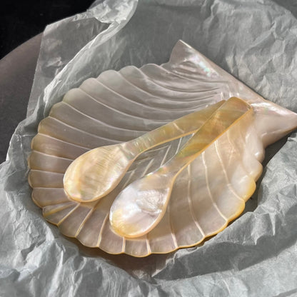 Golden Shell Spoon