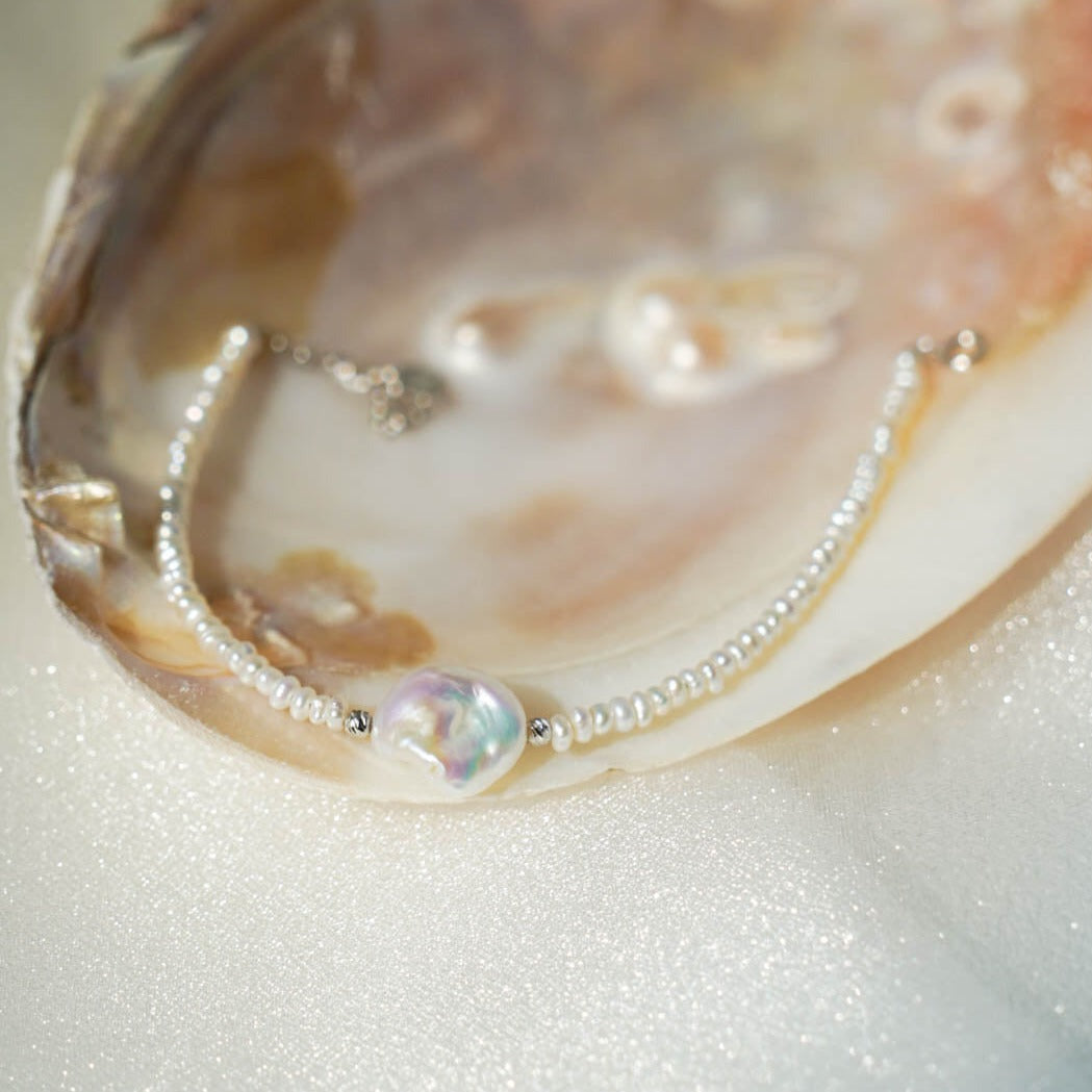 Freshwater Keshi Pearl Bracelet