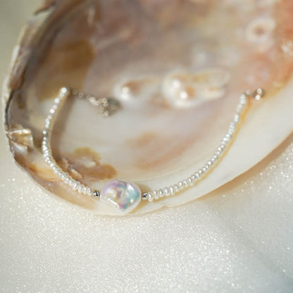 Freshwater Keshi Pearl Bracelet