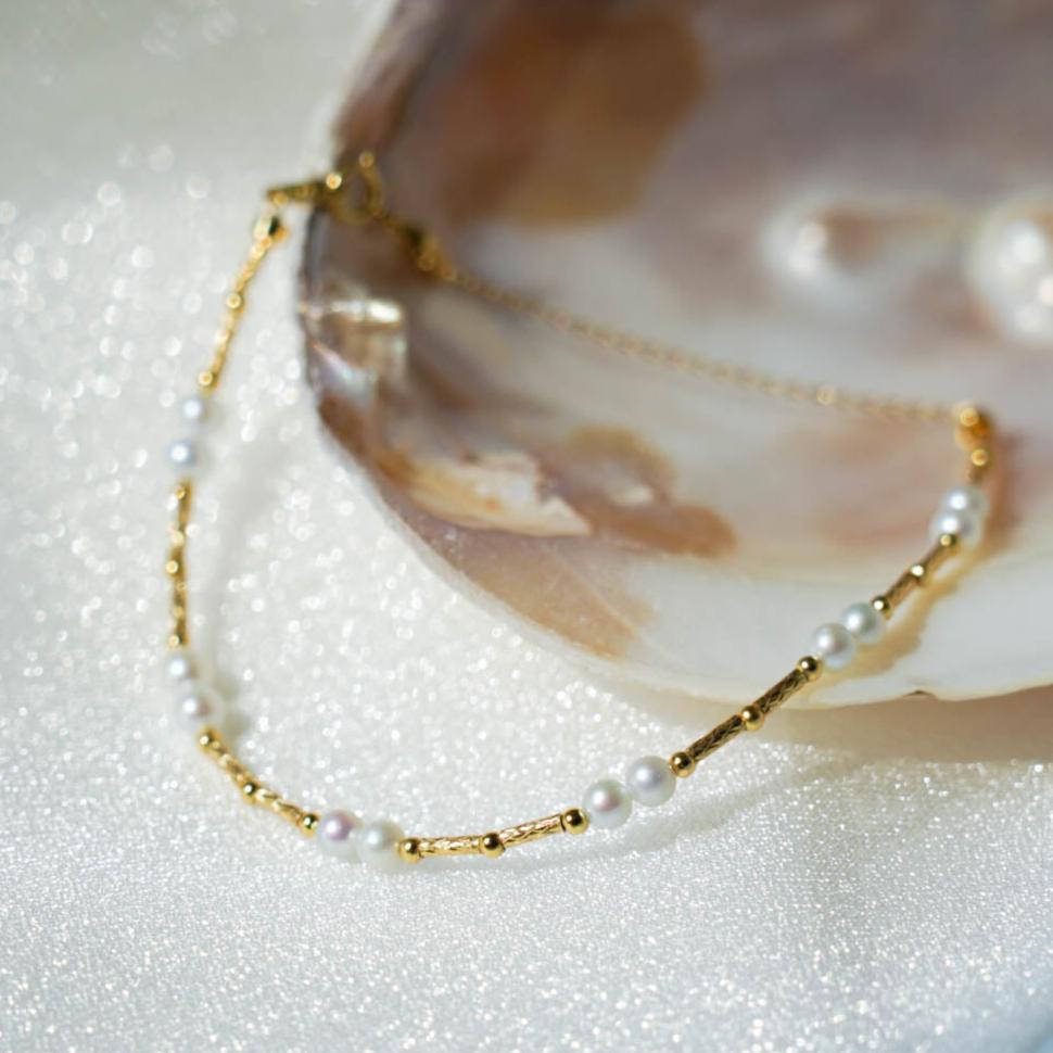 Star Line Pearl Bracelet