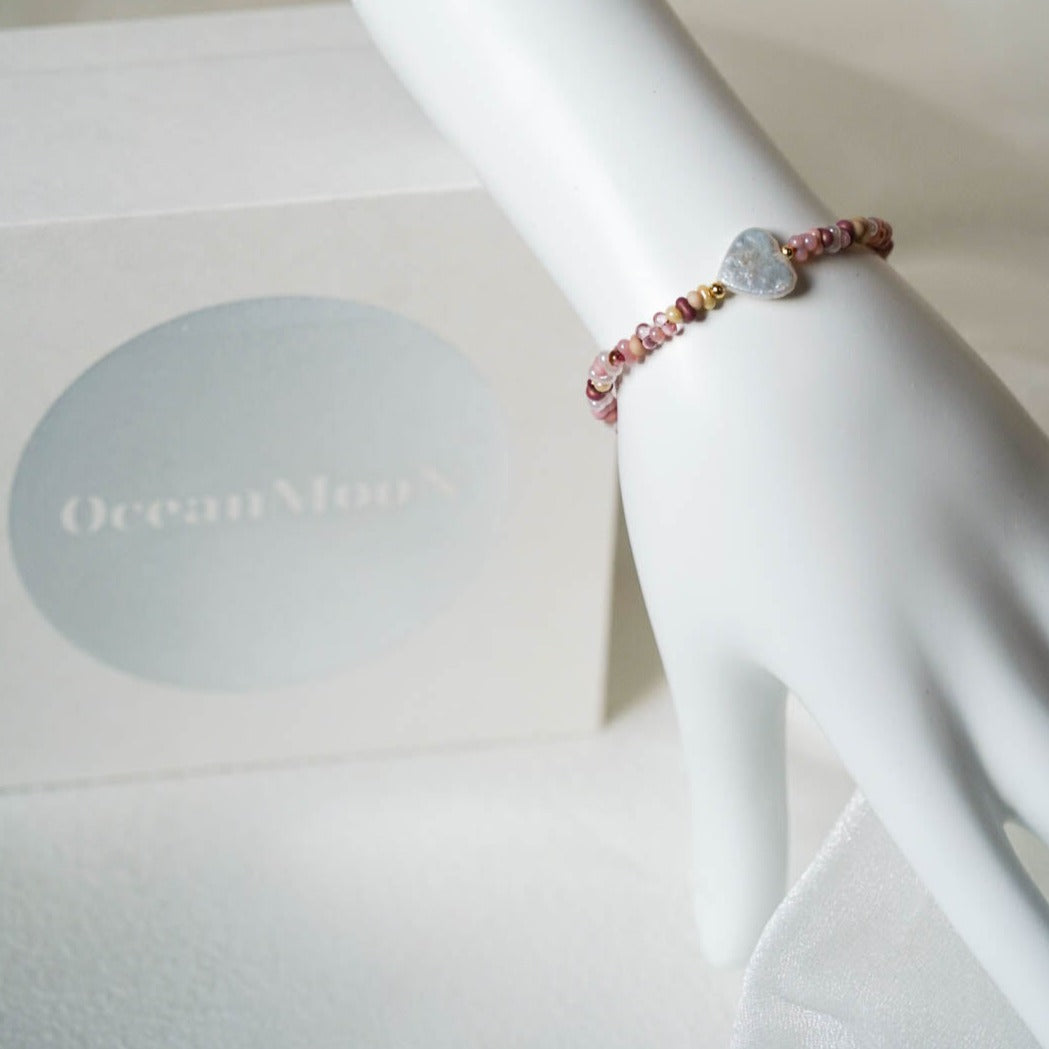 Pink Love Baroque Pearl Bracelet