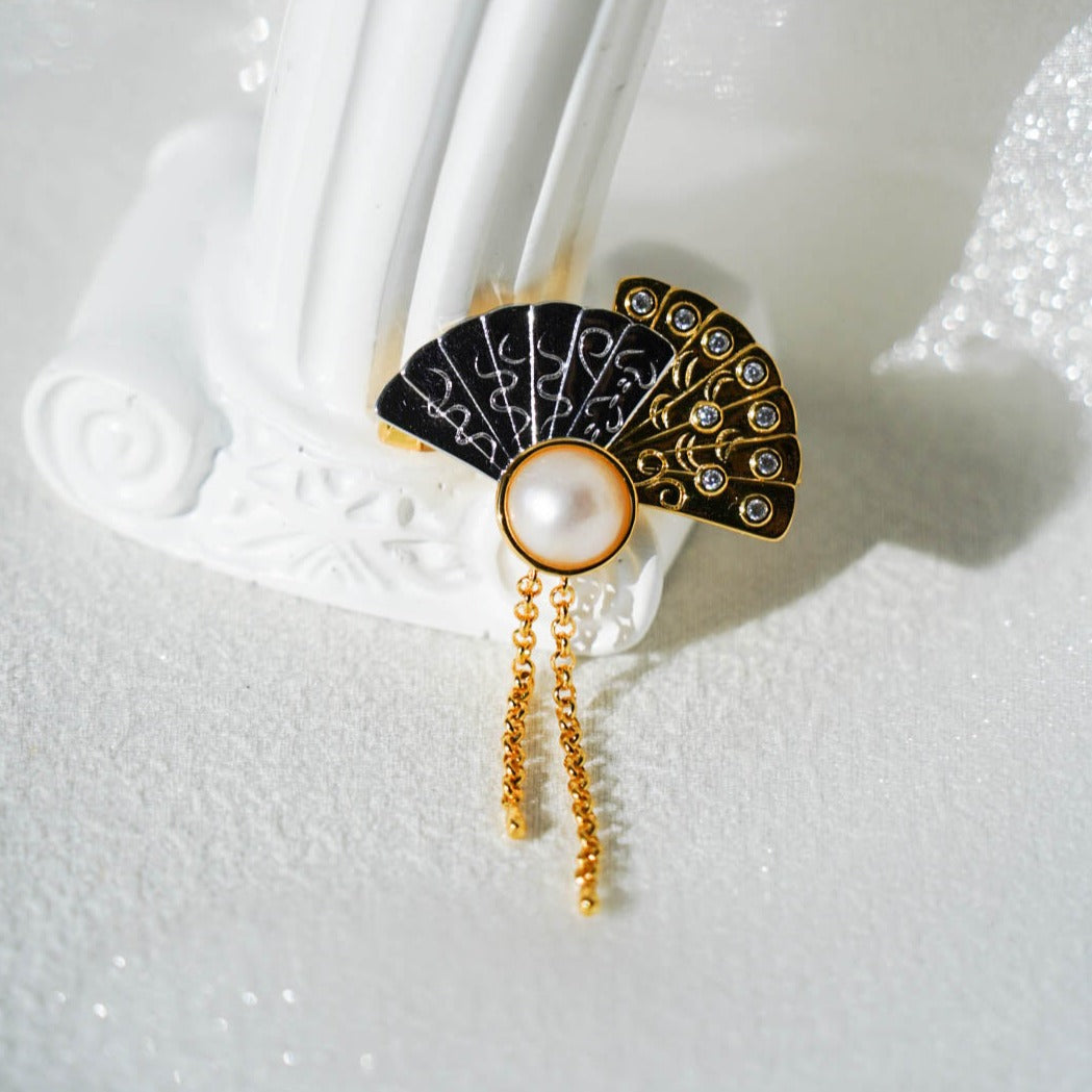 Fan Mabe Brooch