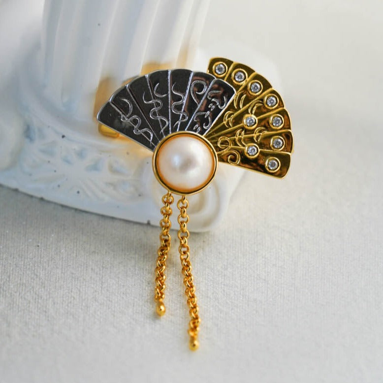 Fan Mabe Brooch