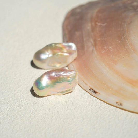 Baroque Pearl Earring