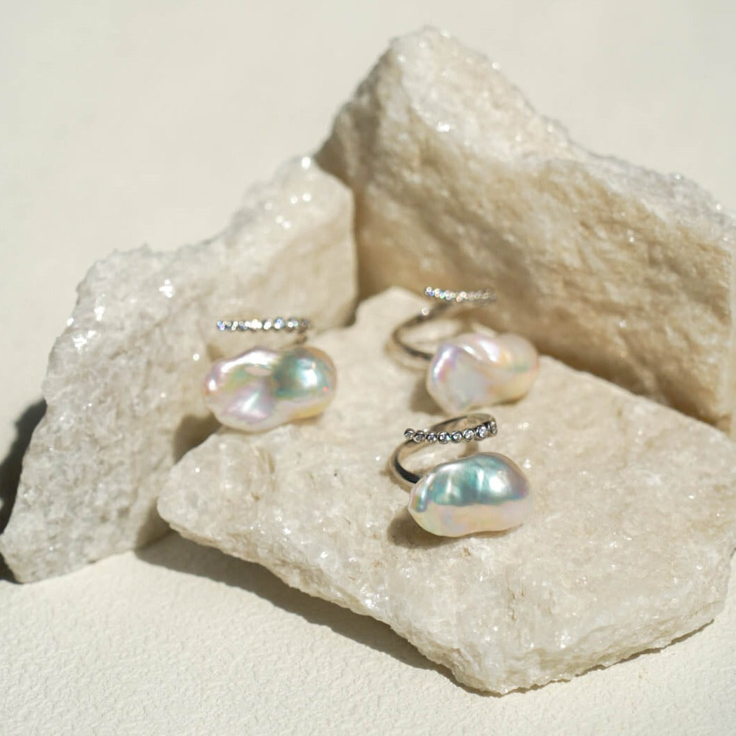 Meteor Baroque Pearl Ring