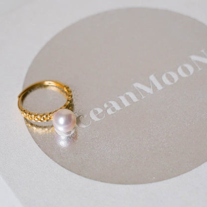 Lozenges Akoya Pearl Ring