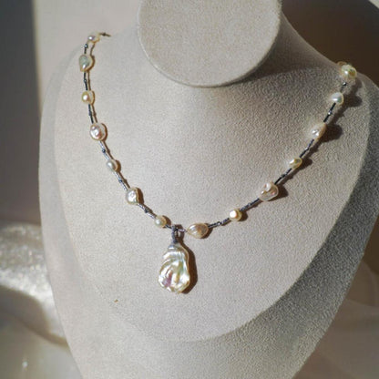 Petal Baroque Pearl Necklace