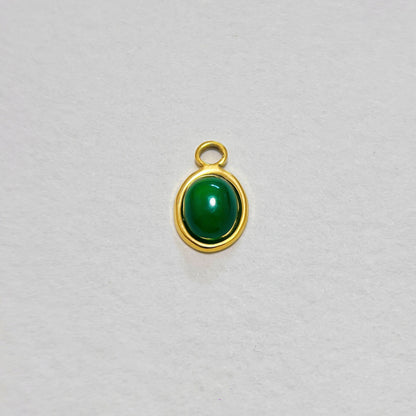 Green Gem Charm